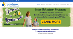 Desktop Screenshot of equinoxfamilyconsulting.com
